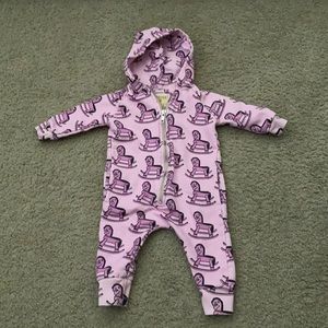 Hugo Loves Tiki Organic Cotton Romper